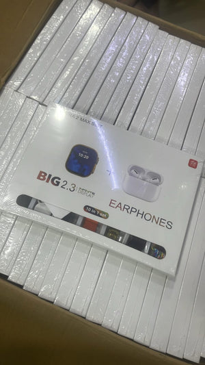 I 20 Ultra 2 10 in 1 Smart Watch with free earbud